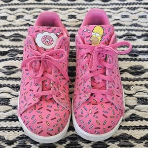 Adidas Originals Stan Smith x Simpsons Kids sz 2.5 Donut Sprinkles Homer